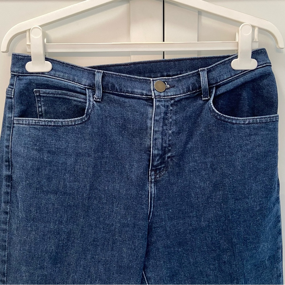 Brooke Shields Bootcut Blue Jeans Medium Wash Size 12 - Picture 2 of 11
